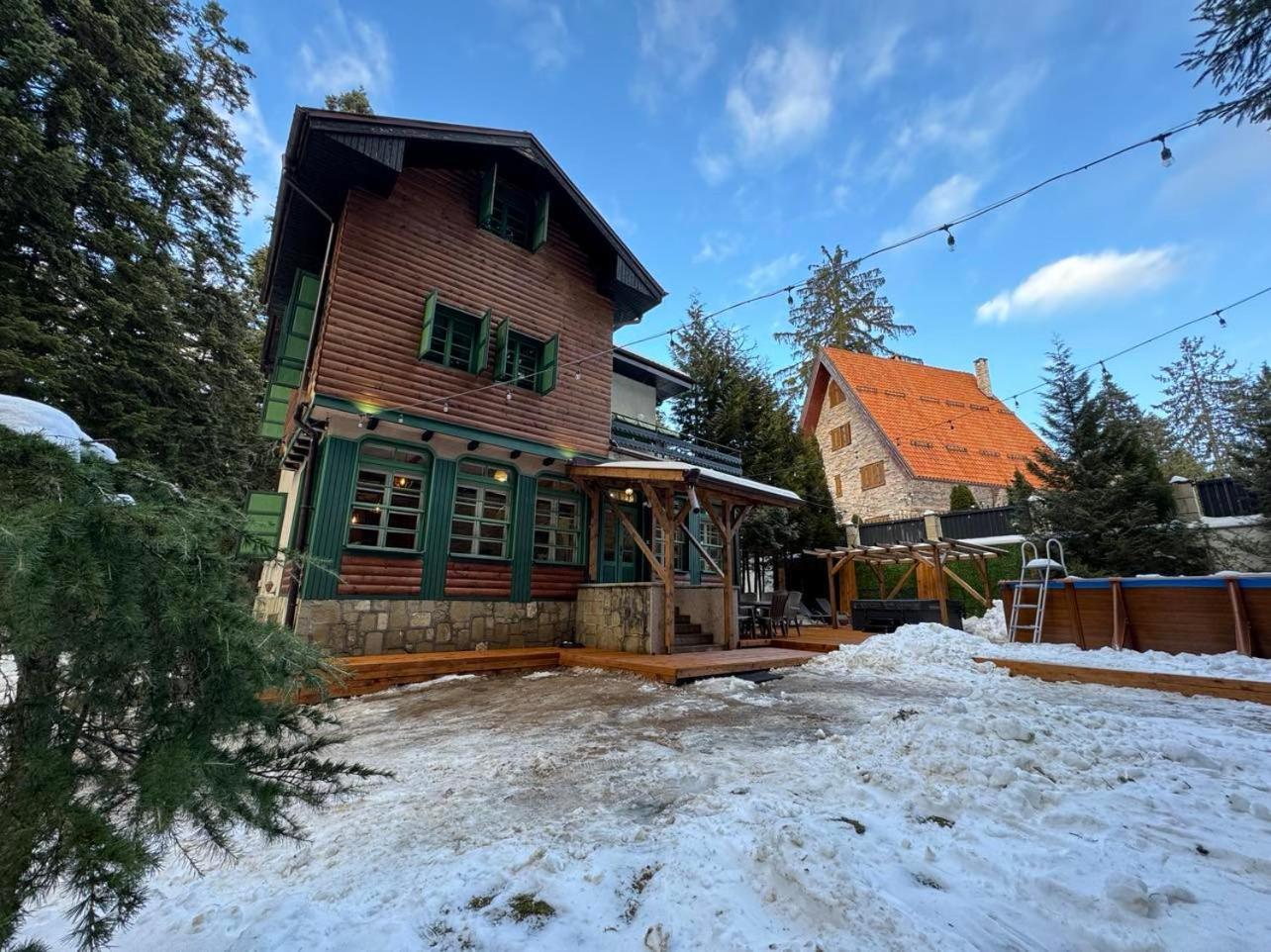 Villa Adis With Hot Pool & Jacuzzi By Bookvillabg Borovets Buitenkant foto