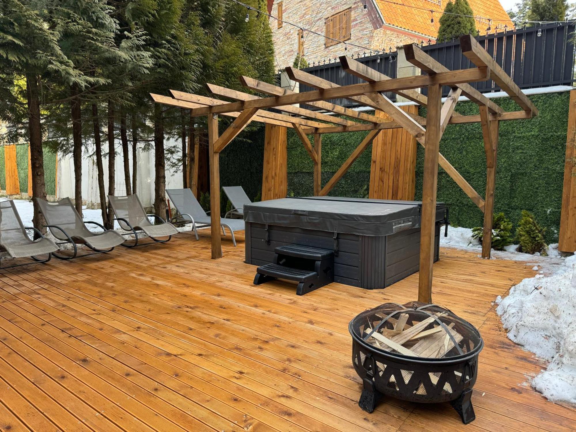 Villa Adis With Hot Pool & Jacuzzi By Bookvillabg Borovets Buitenkant foto